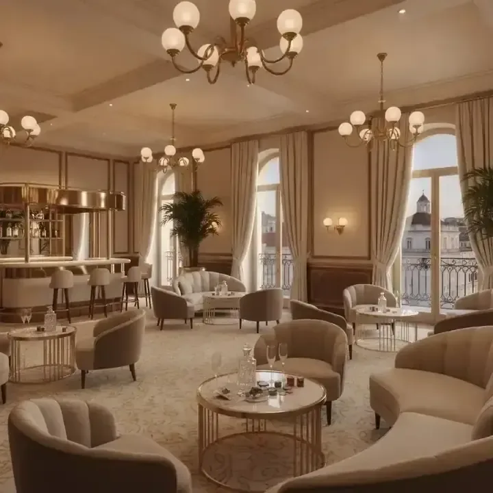 Salão VIP privado exclusivo